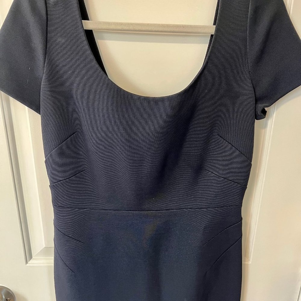 Diane Von Furstenberg Navy Bodycon Dress